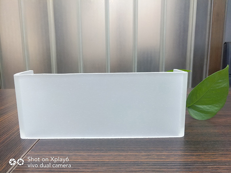 超白玻u型玻璃玉砂(超细条纹)